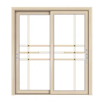 New design Outside Doors Heavy lift And Sliding Double Glazed Tempered Glass Sliding Shower Room Aluminum Sliding Door