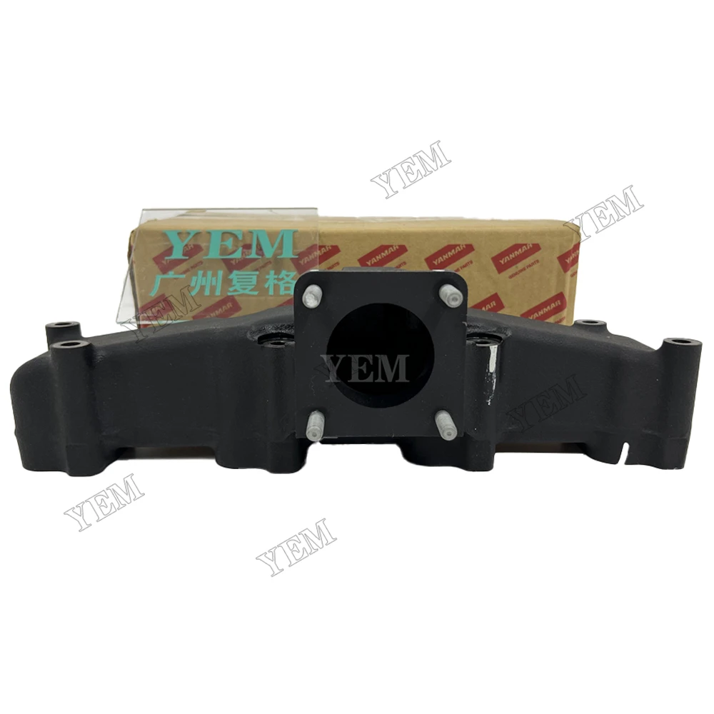 Whole Sale Exhaust Manifold 4TNV86 4TNV88 4TNV94 4TNV98 Compatible for Yanmar Engine Parts