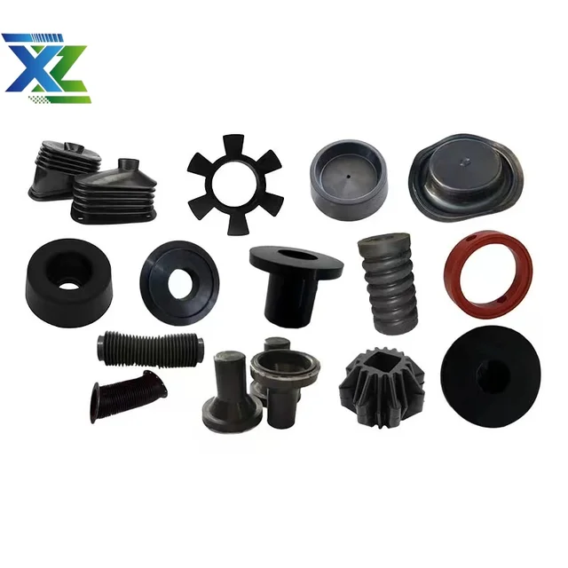 Vulcanized rubber products factory manufacturing customized mechanical rubber miscellaneous parts