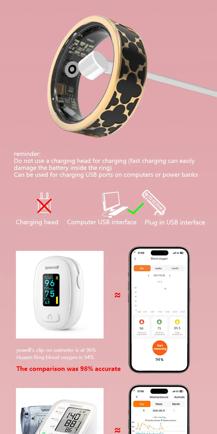 Chinese factory supplier supply  R26 Smart Rings Heart Rate Temperature Detection Pressure Monitoring 50m Waterproof Sport Smart Health Ring 2025 - Buy Smart Health Ring fitness Tracker Smart Health Ring classical Smart Rings