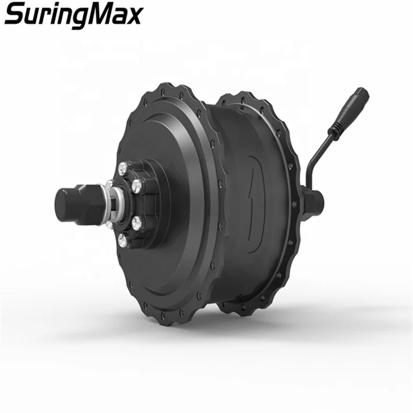 Мощный велосипед из алюминиевого сплава с толстыми шинами 170 мм 190 мм Электрический велосипед 36 В 350 Вт толстые шины задний мотор-ступица