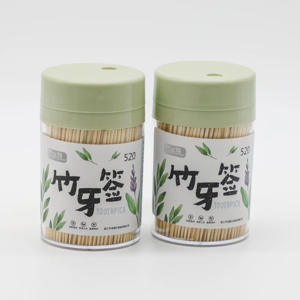 Natural Bamboo Toothpick Eco-friendly Disposable Bamboo Wood Tooth ...