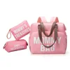 Pink with 2 bags