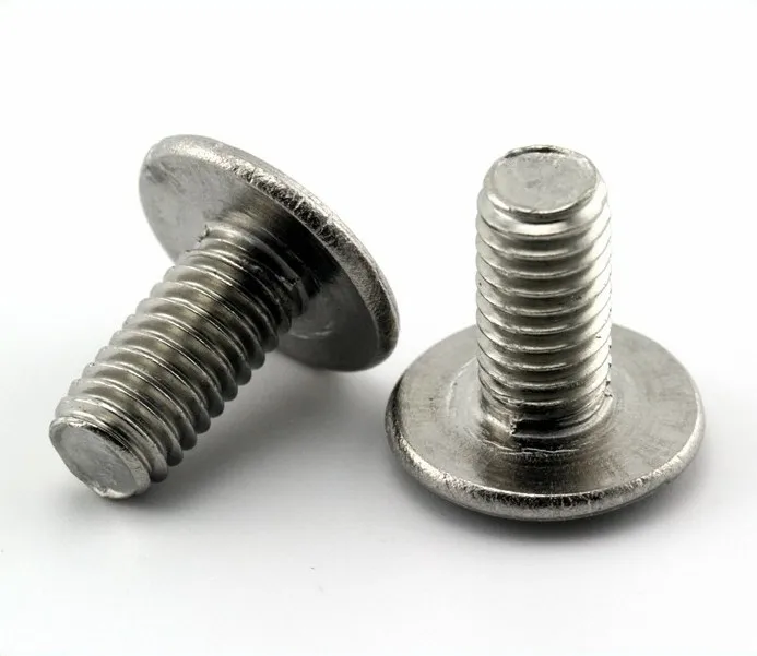 Stainless Steel Flat Round Head Welding Screw Bolt with Three Spot