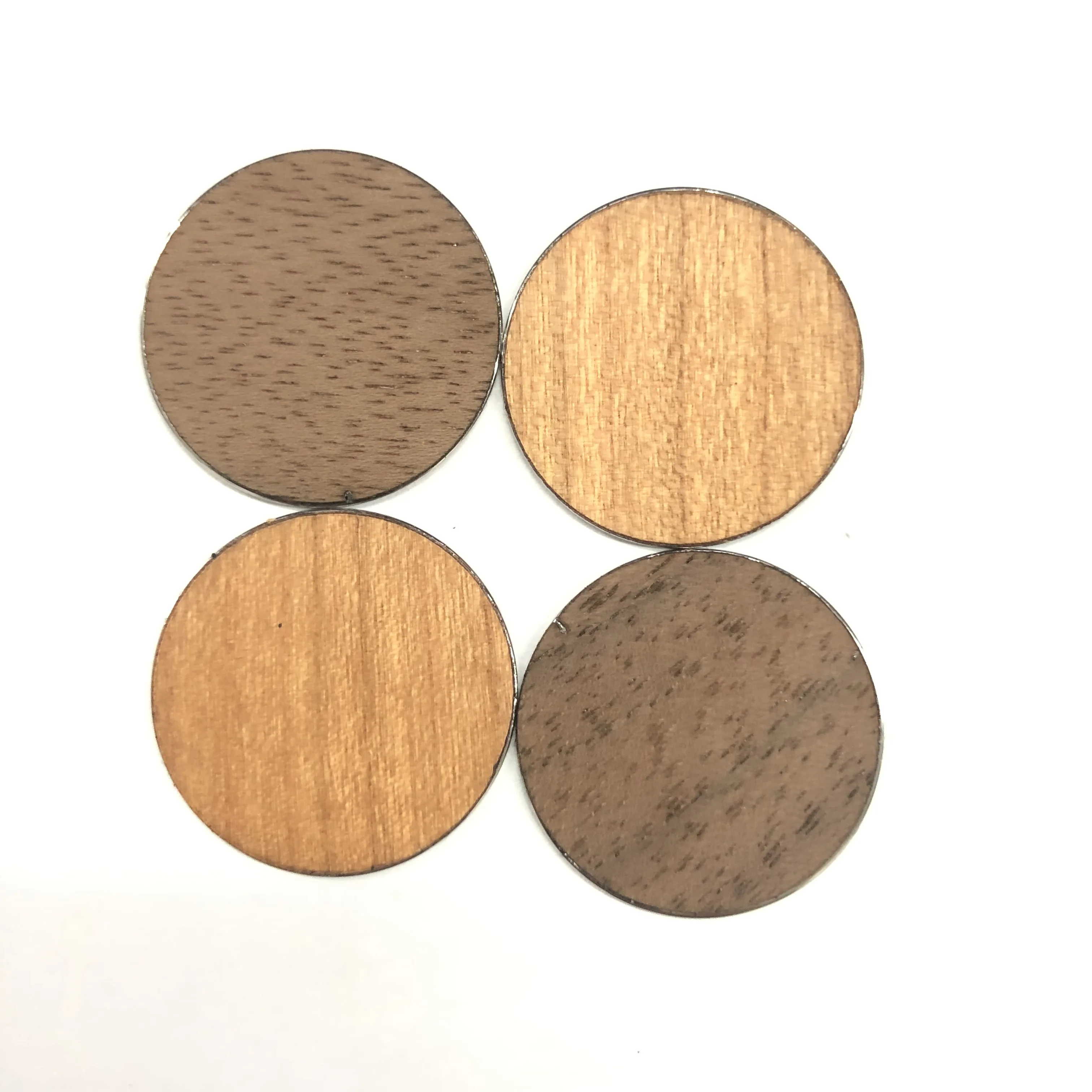 Blank Metal Wooden Golf 25mm Ball Marker Wholesale
