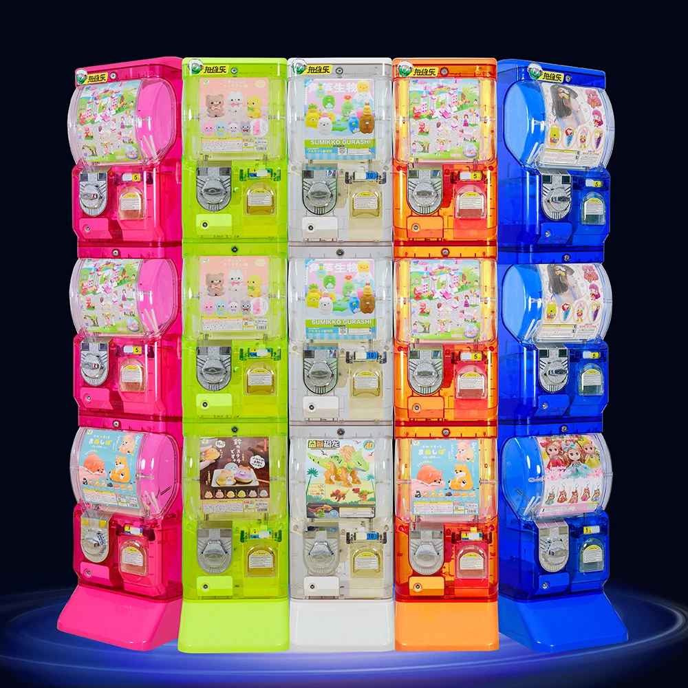 Factory Price NNL-118B Transparent Three Layer Toy Machine Vending Toy ...