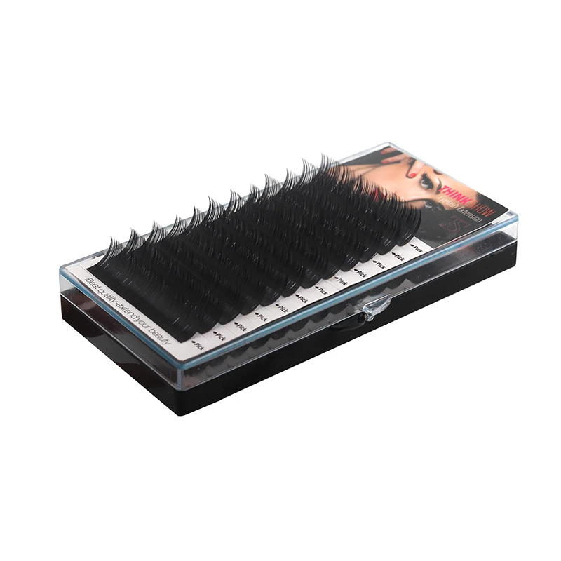
 Частная торговая марка корейские Премиум шелковые норковые ресницы для наращивания объема ресниц разные лотки  