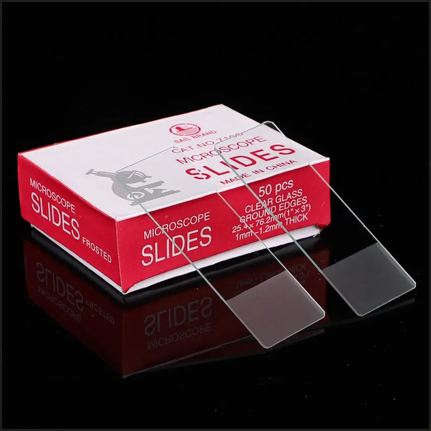 7105 Microscope Glass Slides For Laboratory With Ground Edges supplier