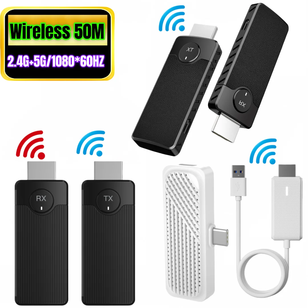 CastPlay Kabelloser HDMI-Sender für ZIP-Projektor, Dongle-Adapter