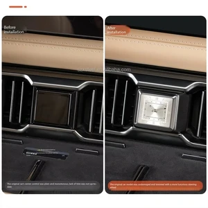 Hot-selling Car Central Control Quartz Watch air Outlet Night Light Clock Decorative Accessory for BYD Leopard 8 2026 Accessory
