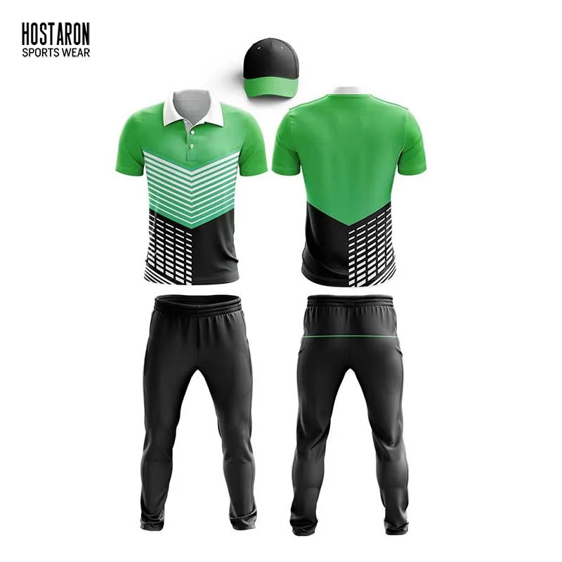 HOSTARON Comfortable Design New Design Sri Lanka Cricket Team Jersey Custom Men Cricket Team Jerseys Sublimation Cricket Wear