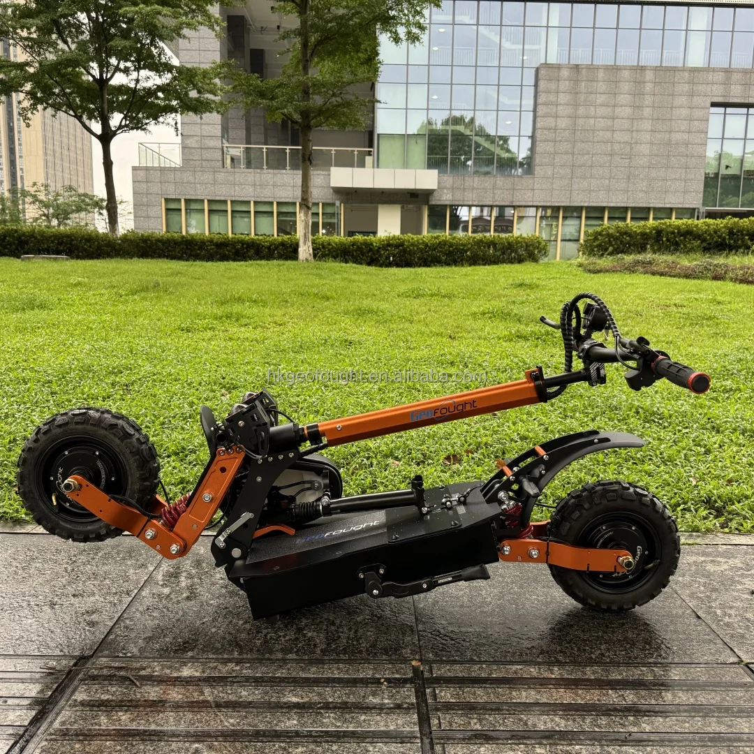 60V 6000W Dual Motors Two-Wheel Electric Scooter High Speed Aluminum Alloy LED Display E Scooter Available in USA Warehouses