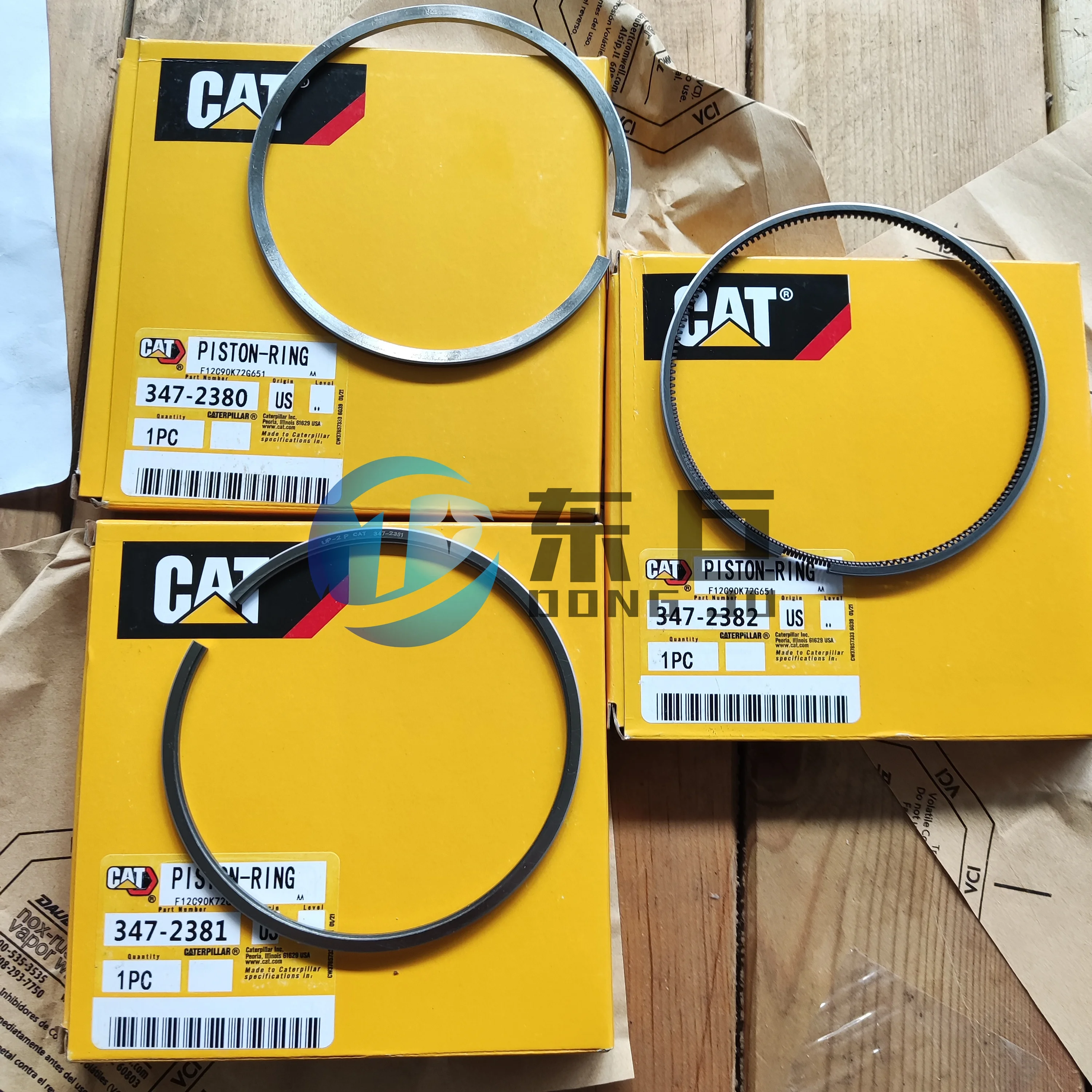 High Quality RING-PISTON 265-1113 2651113 with Stock Available Package and  Fast Delivery for CAT 3508B C13 XQ350 C13 C13 XQ375