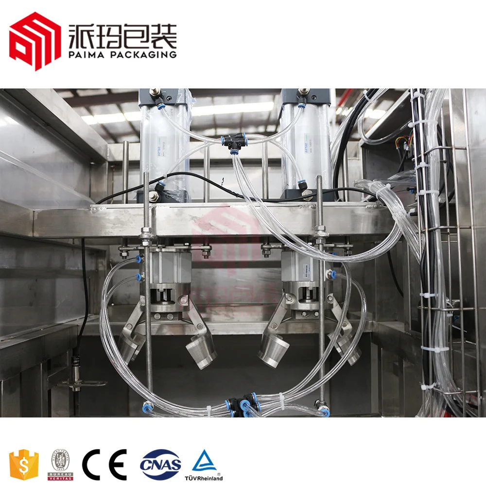 Customizable Factory Layout Drawing 600BPH 5 Gallon Pure Mineral Water Filling Line