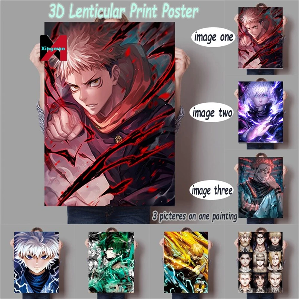 3D Lenticular Poster factory, Buy good quality 3D Lenticular Poster  products from China | Anime, Poster, Lenticular printing