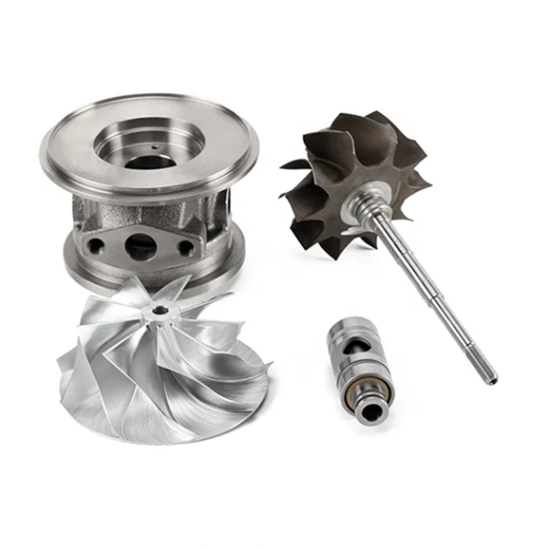 Universal GT30 / GT3076 Journal Bearing Turbocharger By Usturbosystem, 57/76mm Compressor, 60/55mm Turbine (No Housing)