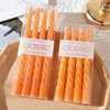 Fil de torsades de pâte frite orange (4 pièces)