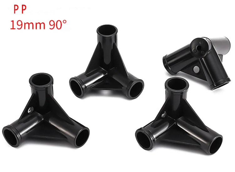 8mm DIY Tent Takeaway Box Plastic PVC PP Tee Connector