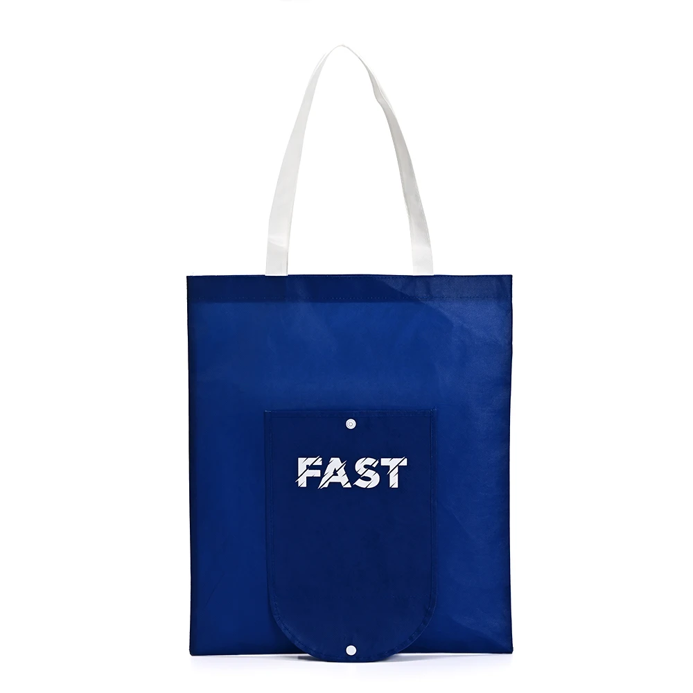 Wholesale Eco Tote Bag Custom RPET Personalized Grocery Shopping Tote Reusable Novelty Gift Promotional Tote Bag supplier