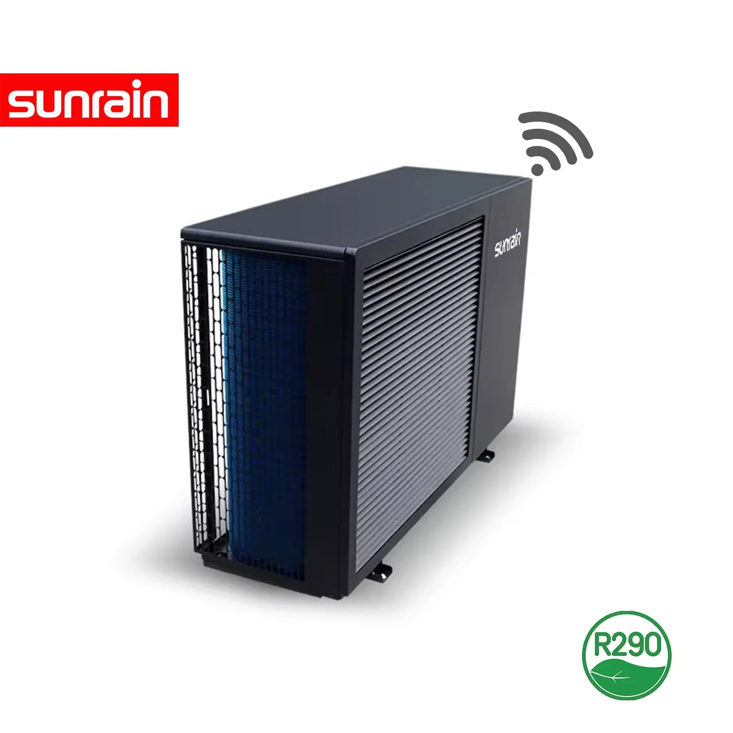 Sunrain OEM завод CE Keymark 6 кВт 8 12 18 тепловой насос R290 газ Erp A ++++ WIFI Full DC инвертор китайский