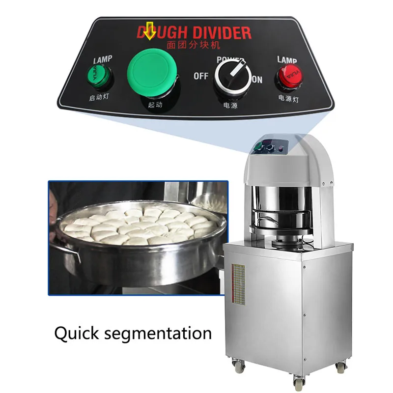 
Полуавтоматическая машина для разделения теста, коммерческий делитель теста для пиццы, хлеба, 36 шт. 