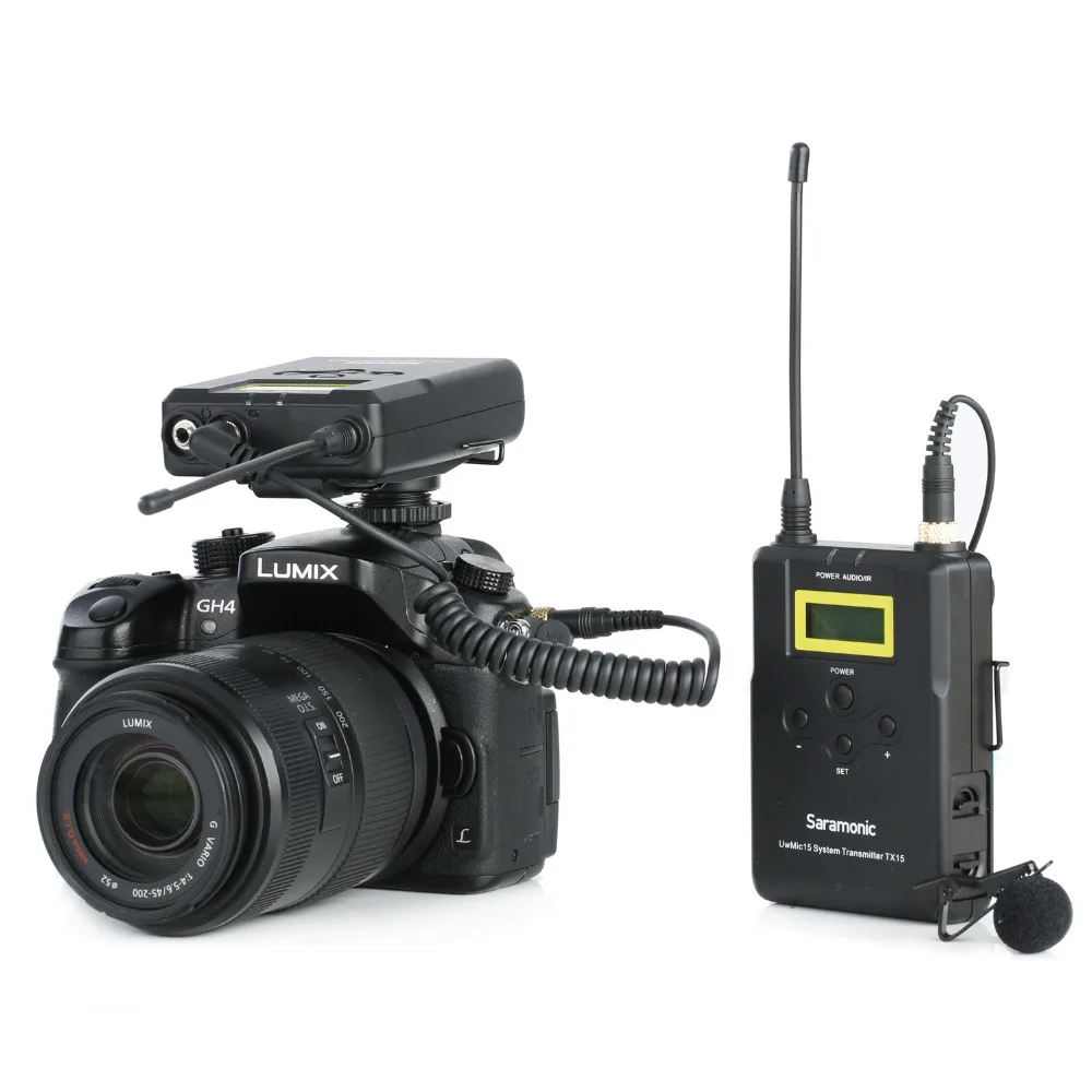 Saramonic・UwMic15B Amazon.com: Saramonic UHF Wireless Lavalier Microphone