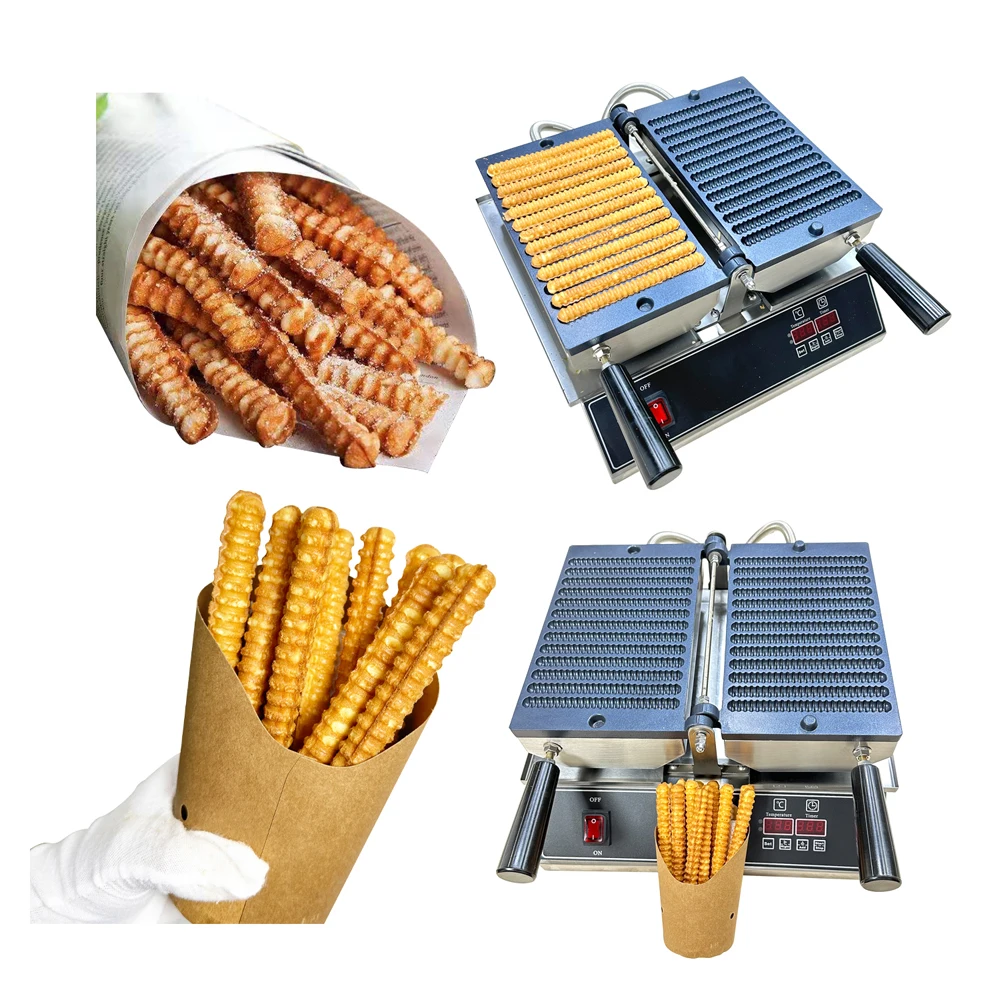 Snack Equipment French Fries Waffle Stick Machine Commercial