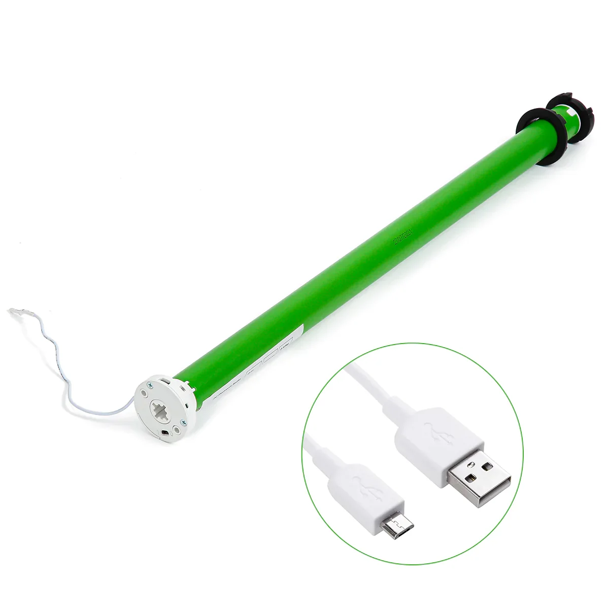 Smart Control DM28LEU Rechargeable Tubular Motor Compatible with Alexa Google Home Zigbee  System Fit for 38mm Tube