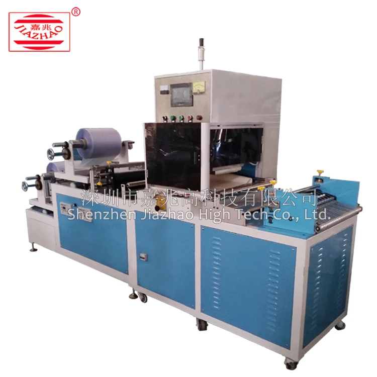 HF Auto PVC PET Roll Reel Medical Shoe Protectors IV Sterilization Pouch Bag Making Machine Plastic Welding Film Forming Machine