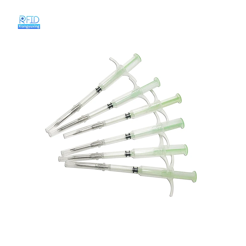 Programmable RFID Nfc Transponder Pet Rfid Animal Microchip Glass Tube 125Khz RFID Glass Tag