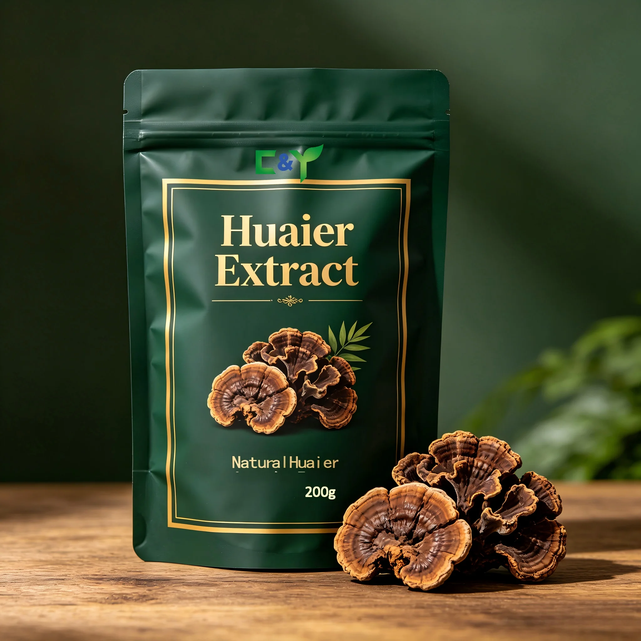 Huai Er Organic Trametes Robiniophila Extract – 20:1 Capsules, 500mg, 100 Count