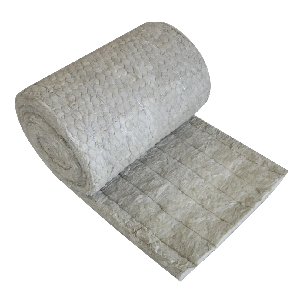 Cheap Price Thermal Insulation 60kg/m3 80kg/m3 100kg/m3  50mm 75mm 100mm Mineral Wool Rock Wool Insulation Blanket Felt Roll