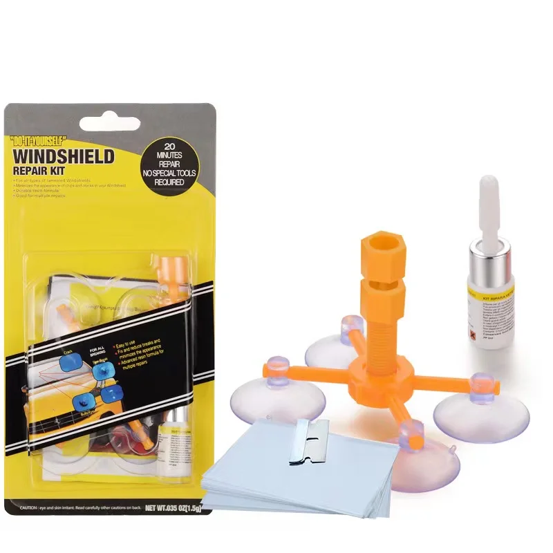 Quick Fix Windshield Repair Kit Automobile Tool Car Glass Repair Resin Glue