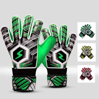 Professional Training Goalkeeper Gloves Kids Men Goalie Soccer Thicken Full Latex Foam Football Gloves