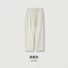 pants - oatmeal gray