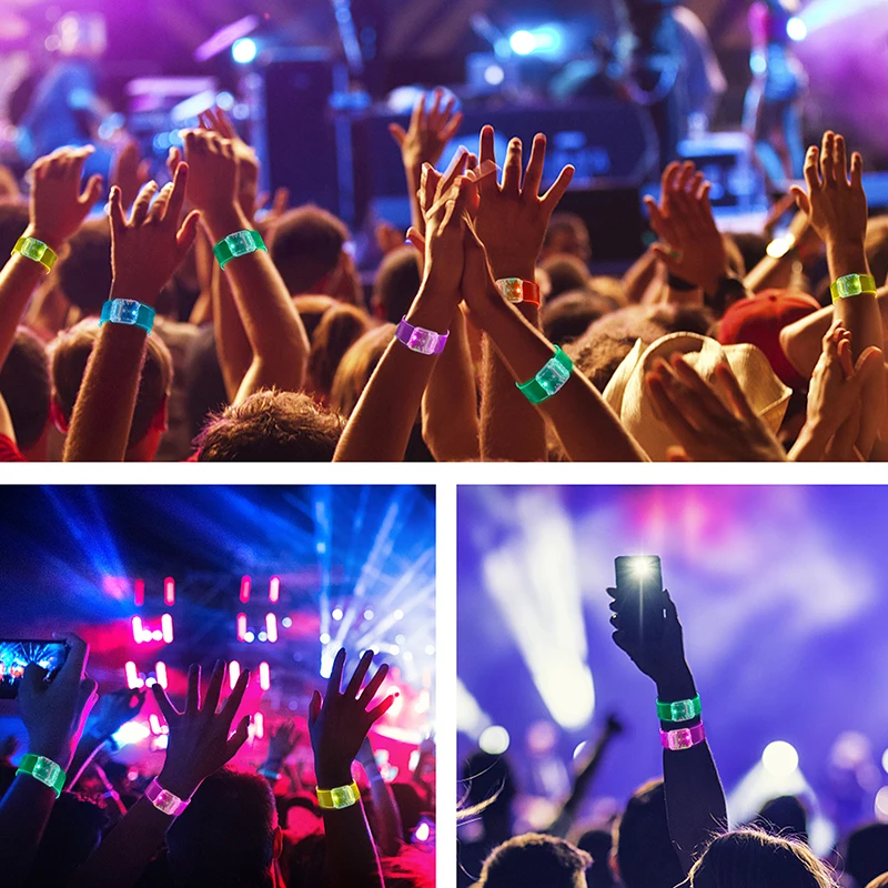 Sound Activated LED Bracelet - Perfect for Festive Events