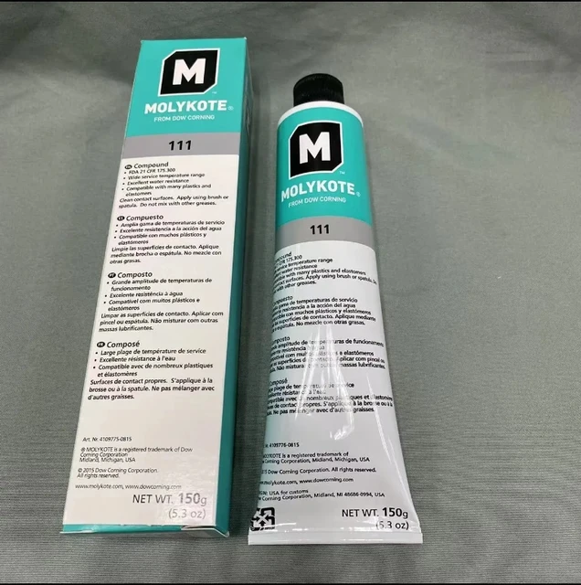 American MOLYKOTE DC111 Sealing Silicone Grease Molykote 111 Compound Sealing Lubricant 150g American Dow Corning DC111