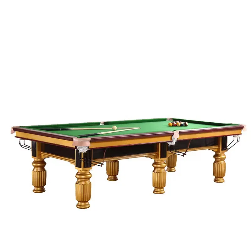Фабрика Laixin снукер бильярдный стол развлекательный клуб специальный высококлассный шариковый стандартный черный восемь бильярдных