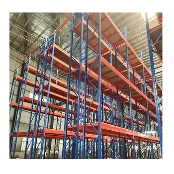 Warehouse storage rack manufacturers stackable industrial certificated racking system heavy duty pallet rack