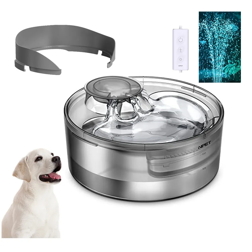 NPET DF10 Dog Water Fountain 1.3Gallon/5L – NPET Online Store