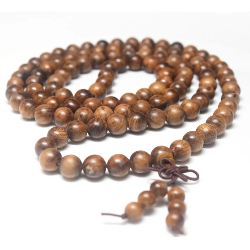  Zen Dear Unisex Natural Rosewood Prayer Beads Buddha