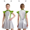 Fluorescent Green Silver