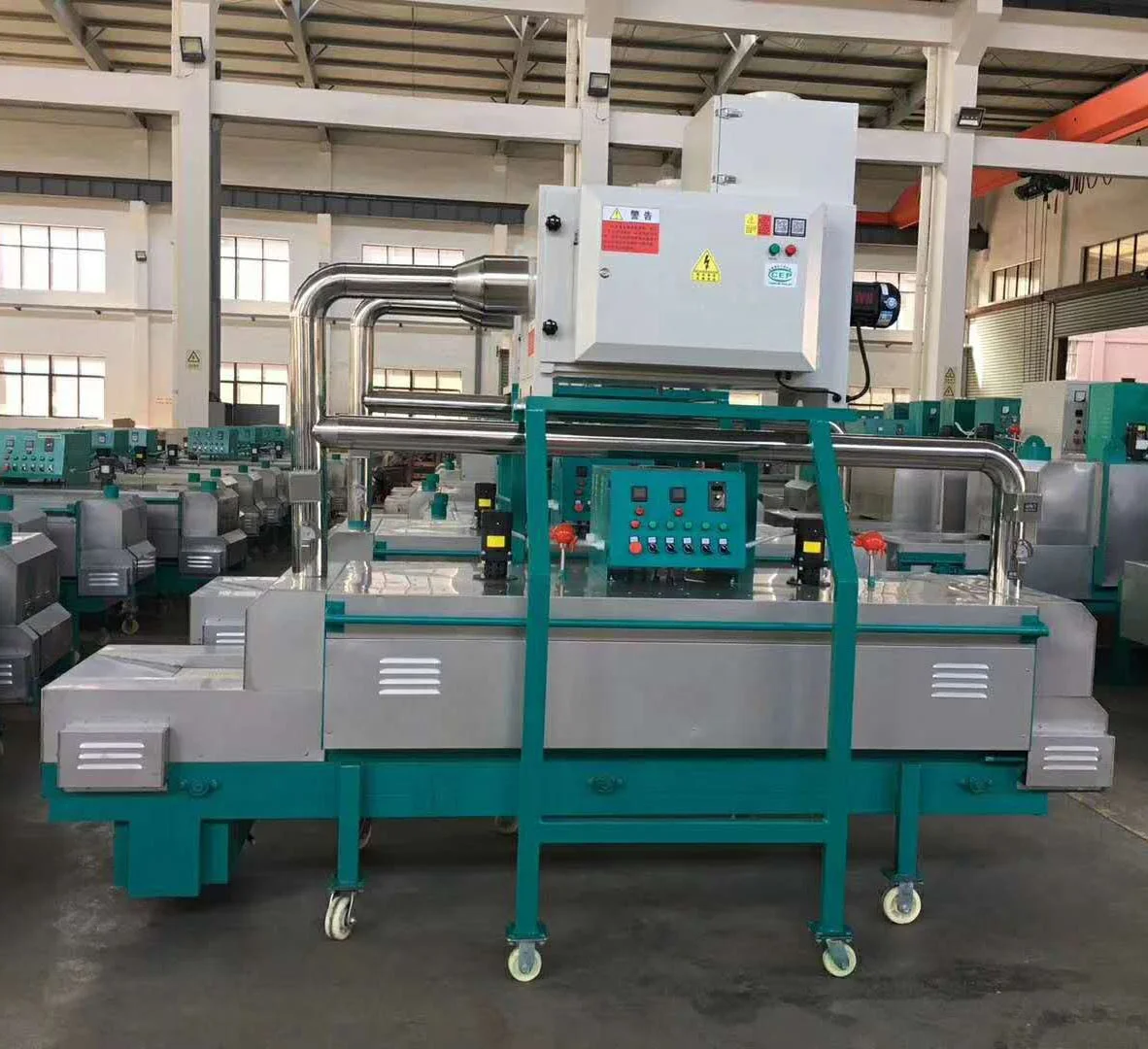 RJC Series Continuous Hot air Tempering Furnace  Continuous Hot Wind Drawing Furnace