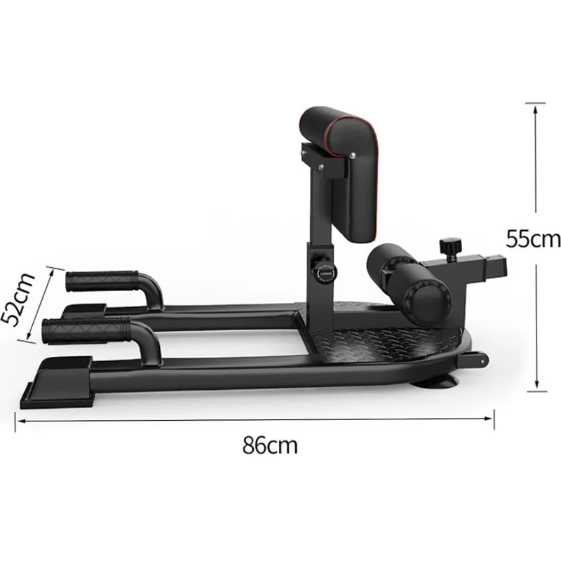 MIKING Adjustable Deep Squat Machine Sit up Stand Bench for Home Gym Exercise Station Glute Leg Trainer