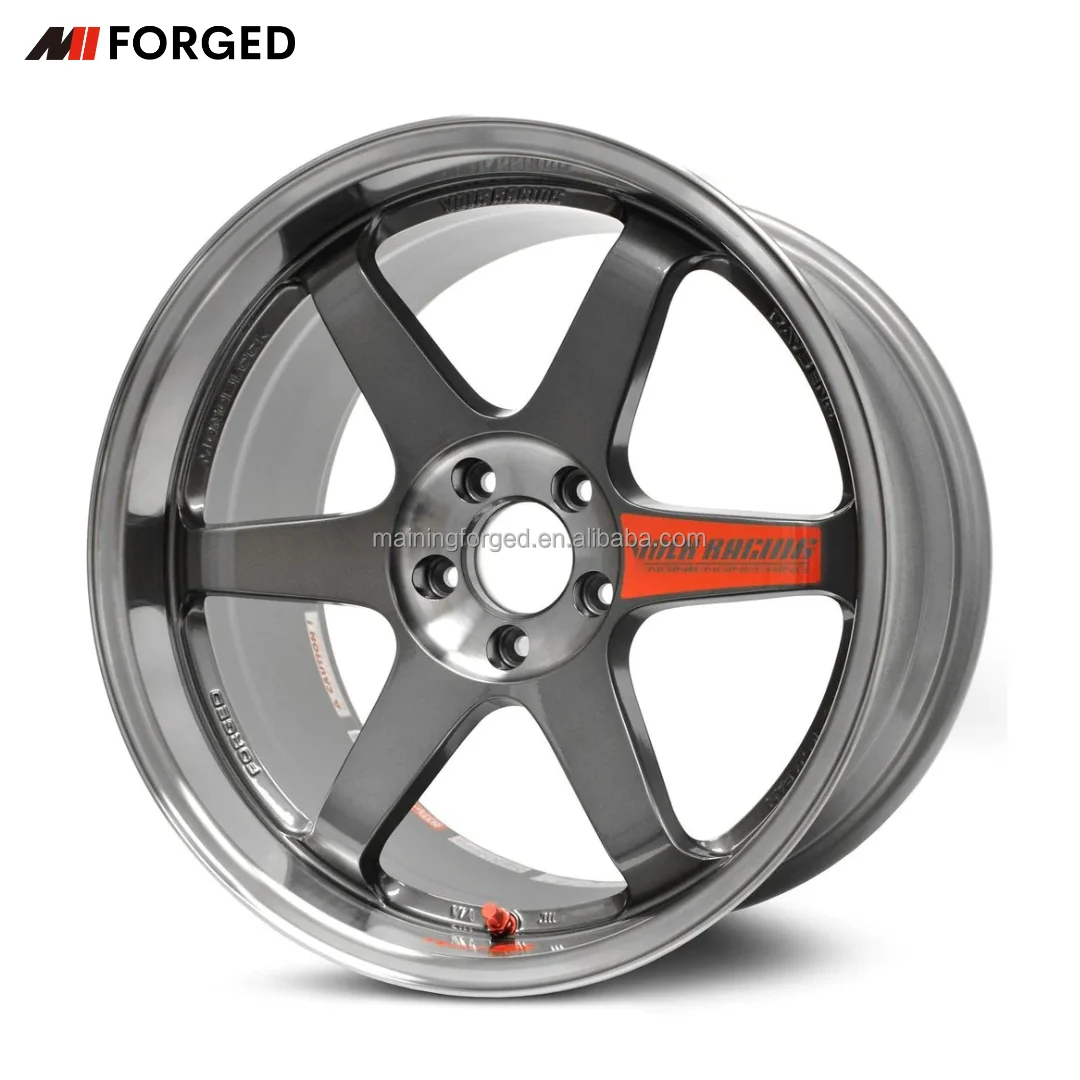 MN TE37SL Series High-Performance Wheels For BMW Brz Civic Evo 17" 18"X9.5" Saga M Spec