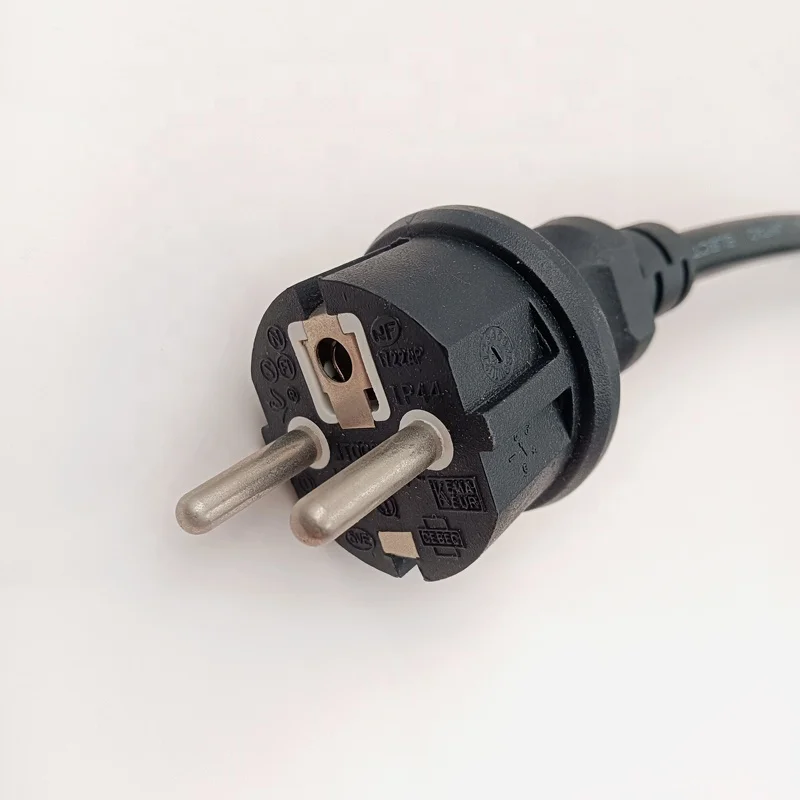 Europe Extension Cord Schuko Plug Ip44 And Protection Cover Socket