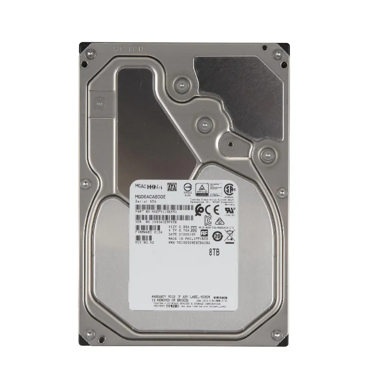 8TB 3.5'' MG06ACA800E Hard Drive - 7200rpm SATA III Internal