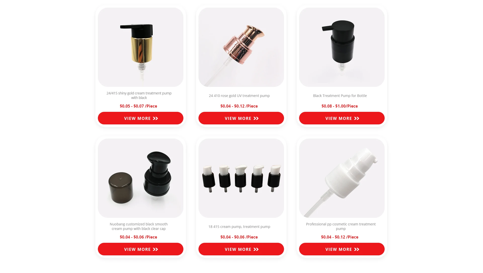 Yuyao Nuobang Plastic Industry Co., Ltd. - Cosmetic Packaging Products