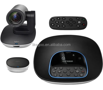 Original Logitech  CC3500E HD 1080P Group Video Conferencing Bundle Webcam Conference Camera System With Expansion Mics
