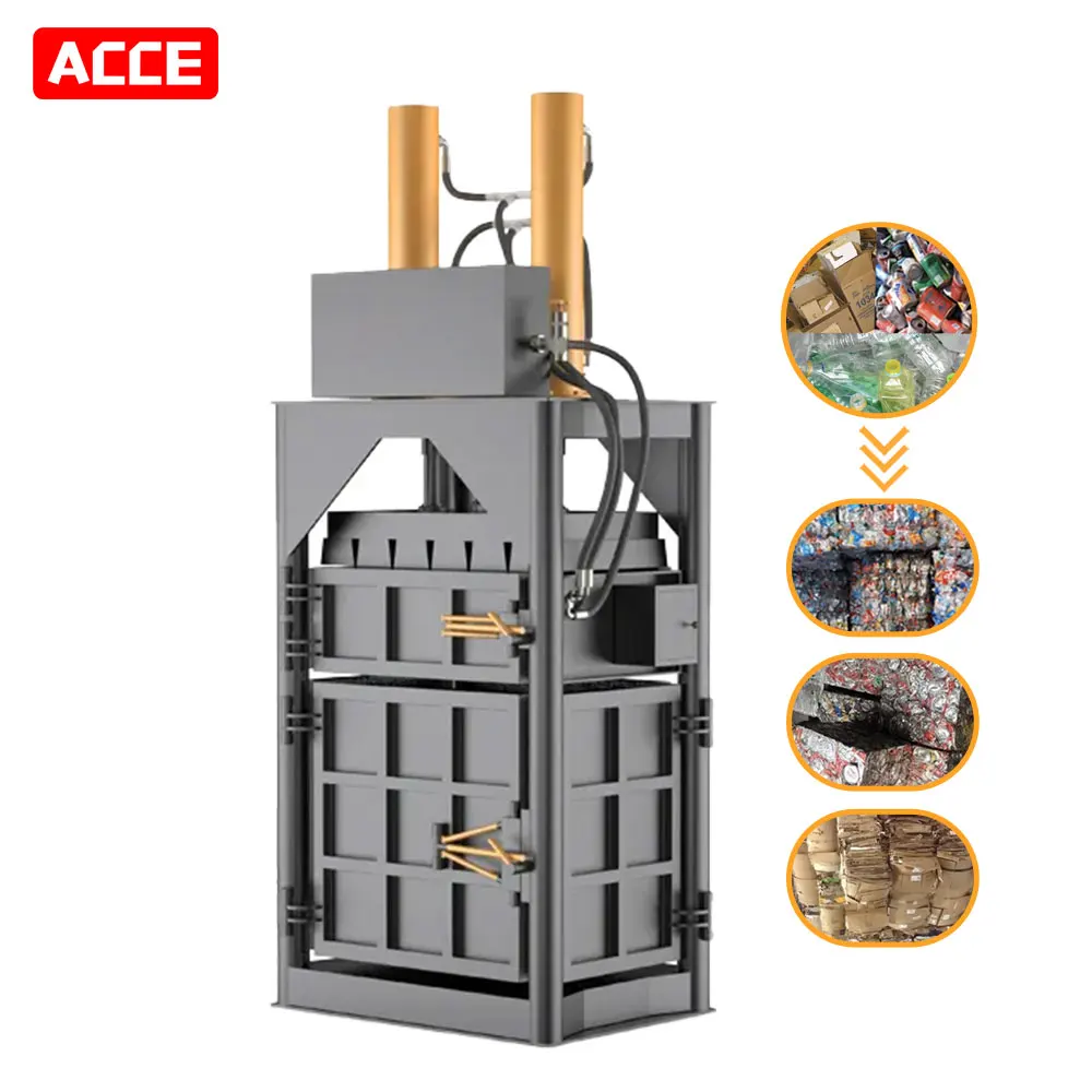High Quality Metal Scrap Baler Waste Cardboard Press Automatic Baler Compactor Machine for Sale